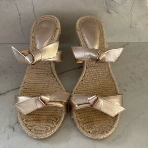 Alexandre Birman Gold Sandals